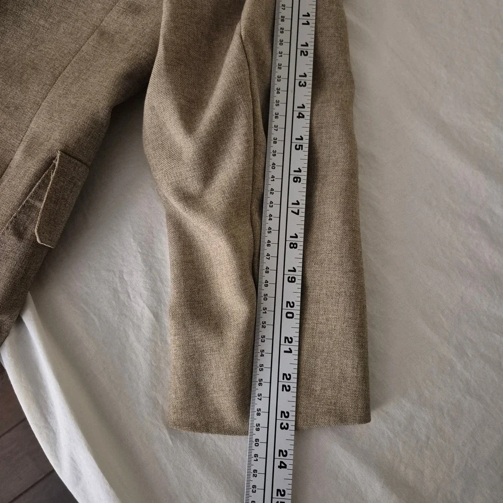 Vintage‎ Levis Action Suit Mens 44S Tan Sta-Prest 2 Piece Blazer Pants Set